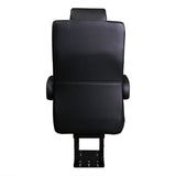 20” VIP DIAMOND CLASS CAPTAIN SEAT | PEDESTAL BASE | BLACK LEATHER TOUCH