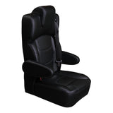22” SUPER VIP CAPTAIN SEAT | BLACK LEATHER TOUCH