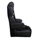 22” SUPER VIP CAPTAIN SEAT | BLACK LEATHER TOUCH