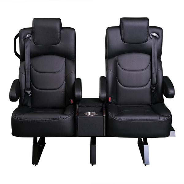 ROW KIT | FORD TRANSIT T350 ROW 2 | 2x 20" SUPER VIP SEATS