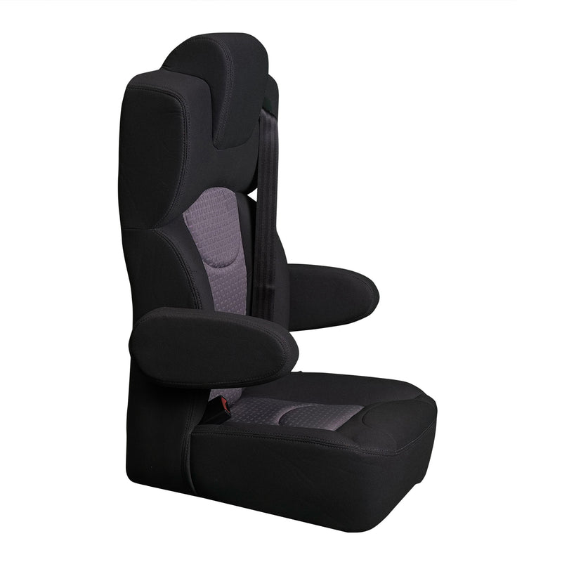 18” COMMUTER CLASS CAPTAIN SEAT | PALAZZO GREY CLOTH