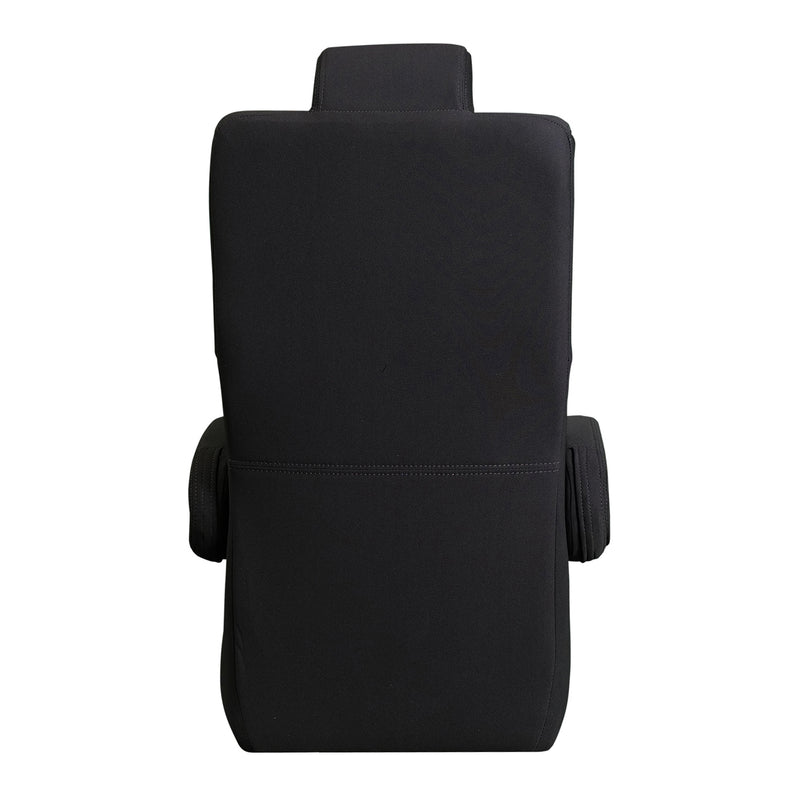 18” COMMUTER CLASS CAPTAIN SEAT | PALAZZO GREY CLOTH