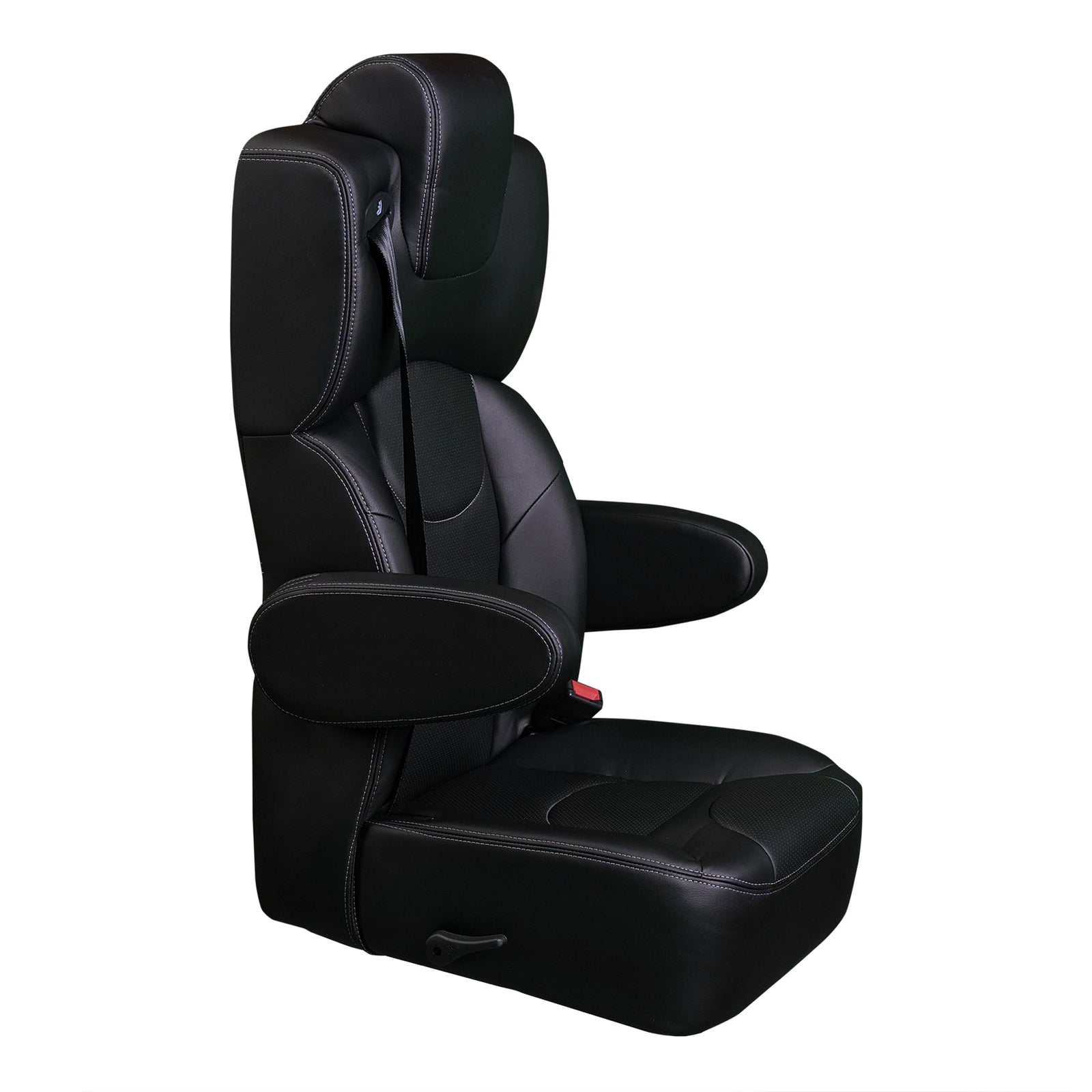 18” VIP CAPTAIN SEAT | BLACK LEATHER TOUCH