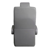 18” VIP CAPTAIN SEAT | GREY LEATHER TOUCH