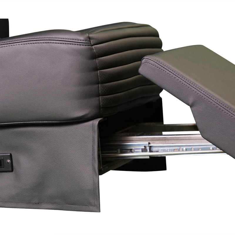 20” BLACK LABEL SEAT WITH POWER FOOT REST