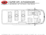 8 PASS SUPER VIP SEAT KIT | SPRINTER