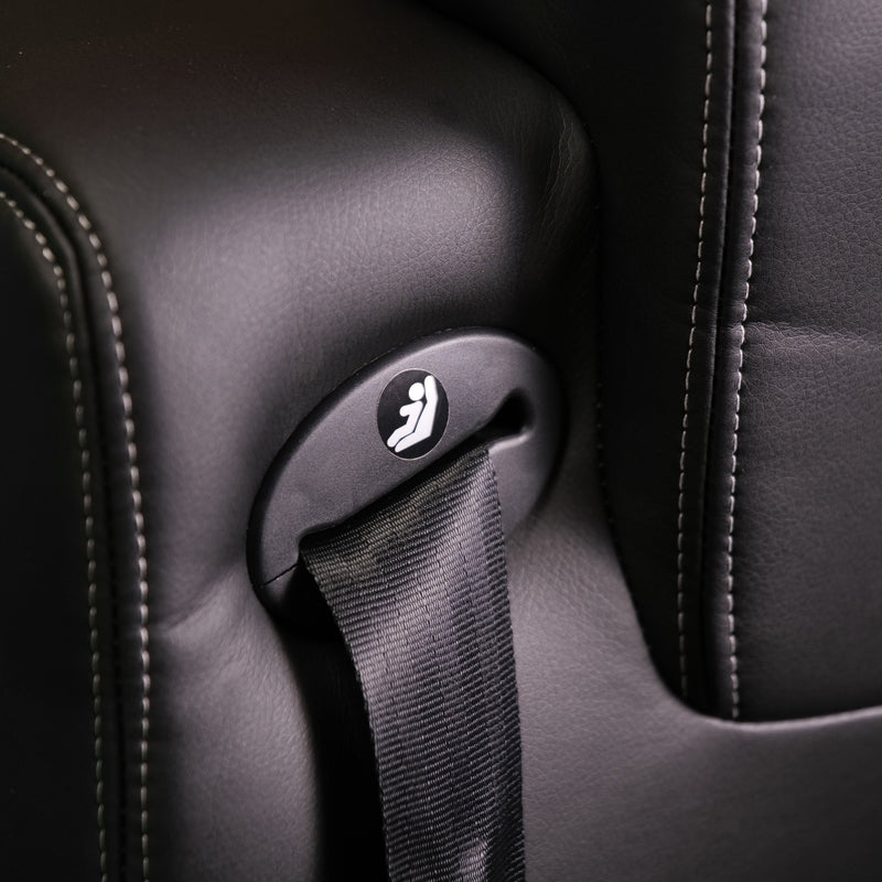 20” VIP CLASS CAPTAIN SEAT | PEDESTAL BASE | BLACK LEATHER TOUCH