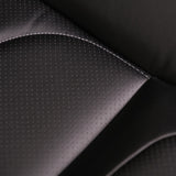 20” VIP CLASS CAPTAIN SEAT | PEDESTAL BASE | BLACK LEATHER TOUCH